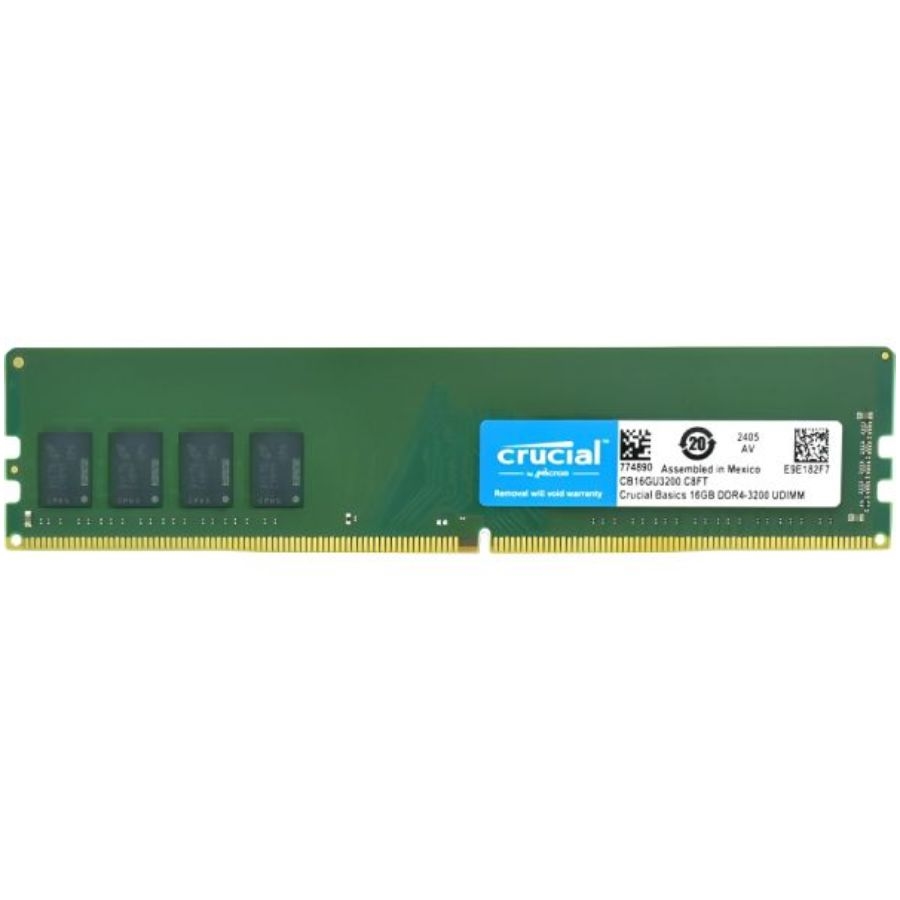 Оперативная память 16GB DDR4 3200MHz Crucial Basics (CB16GU3200)