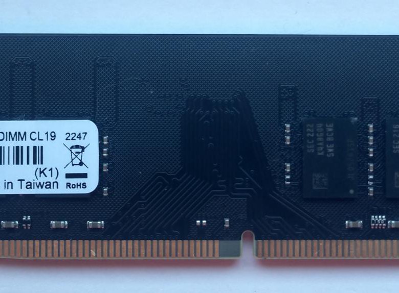 Оперативная память 16GB DDR4 3200MHz Foxline (FL3200D4U22-16GSE)