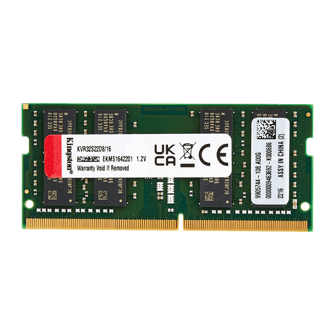 Оперативная память 16GB DDR4 3200MHz Kingston SO-DIMM (KVR32S22D8/16)