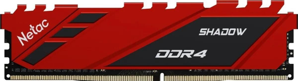 Оперативная память 16GB DDR4 3200MHz Netac Shadow Red (NTSDD4P32SP-16R)