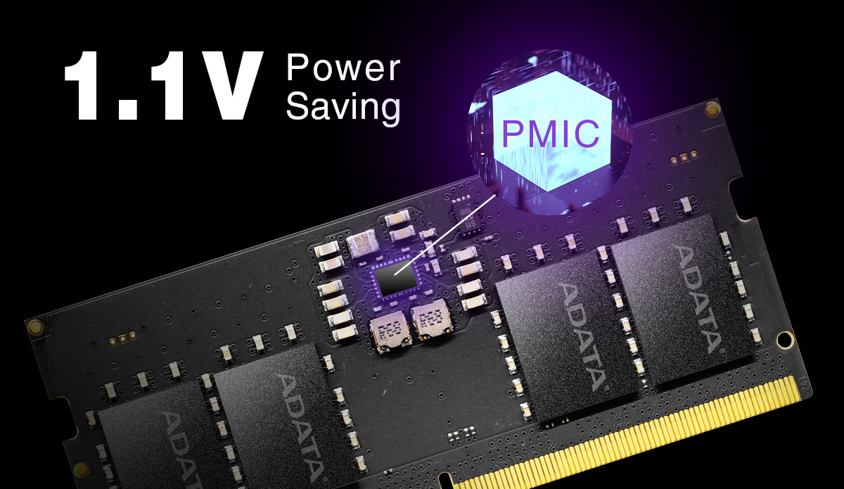 Оперативная память 16GB DDR5 4800MHz ADATA SO-DIMM (AD5S480016G-S)