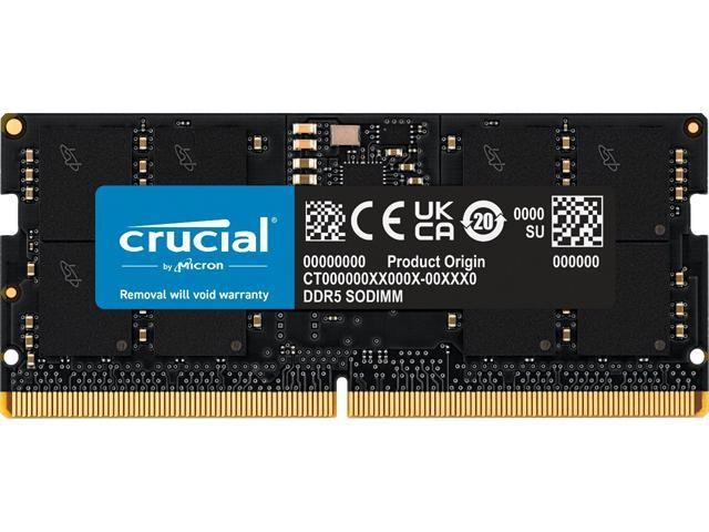 Оперативная память 16GB DDR5 4800MHz Crucial SO-DIMM (CT16G48C40S5)