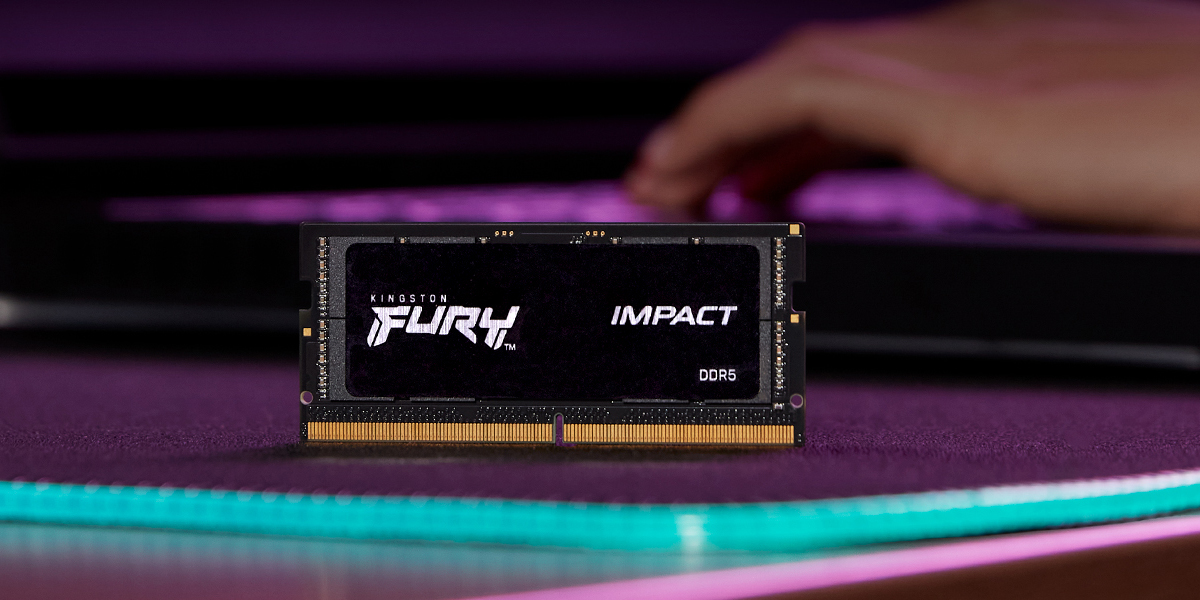 Оперативная память 16GB DDR5 6400MHz Kingston Fury Impact SO-DIMM (KF564S38IB-16)
