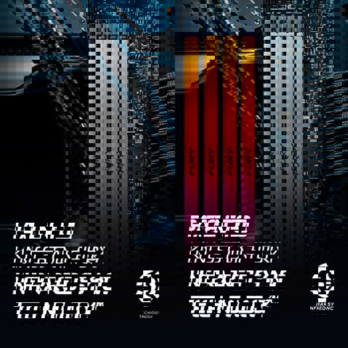 Оперативная память 16GB DDR5 6400MHz Kingston Fury Renegade White RGB (KF564C32RWA-16)