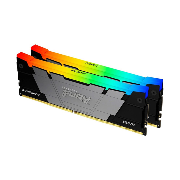 Оперативная память 32GB DDR4 3600MHz Kingston Fury Renegade RGB (KF436C18RB2A/32)