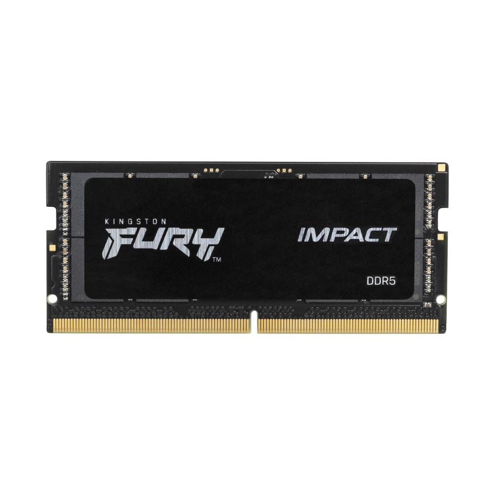 Оперативная память 32GB DDR5 4800MHz Kingston Fury Impact SO-DIMM (KF548S38IBK2-32) (2x16GB KIT)