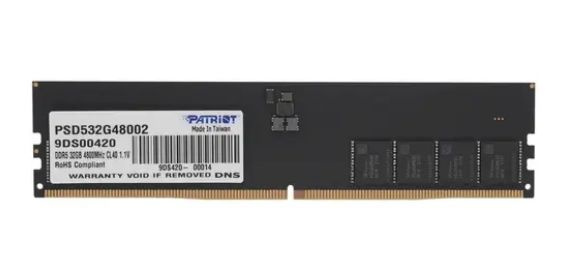 Оперативная память 32GB DDR5 4800MHz Patriot Signature (PSD532G48002)