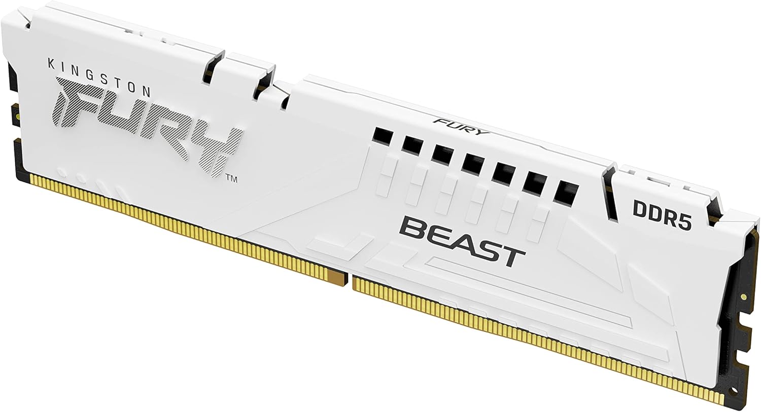 Оперативная память 32GB DDR5 5200MHz Kingston Fury Beast White (KF552C40BW-32)