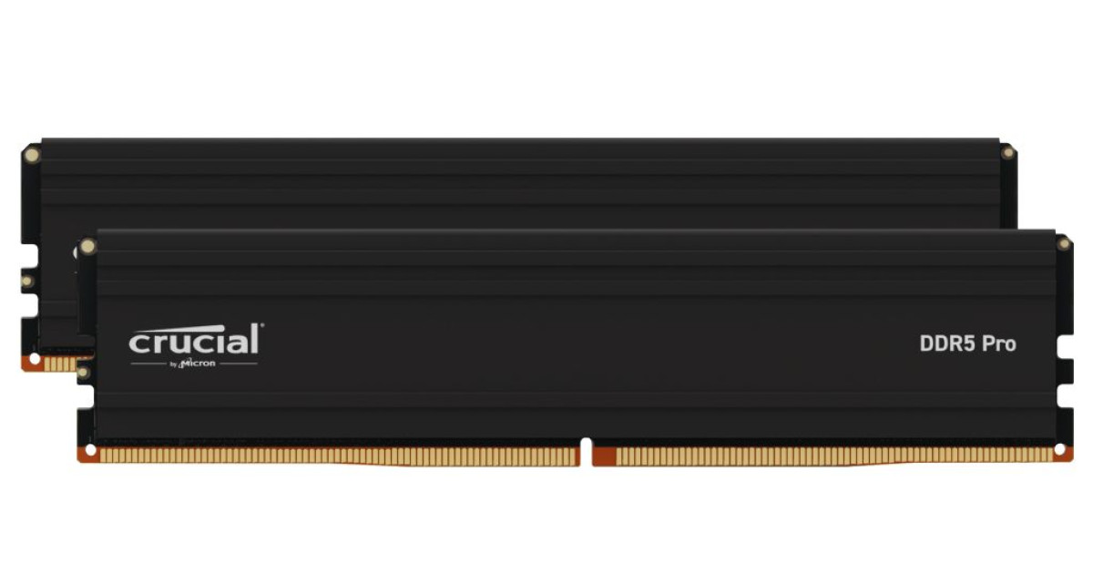 Оперативная память 32GB DDR5 5600MHz Crucial (CP2K16G56C46U5) (2x16GB KIT)