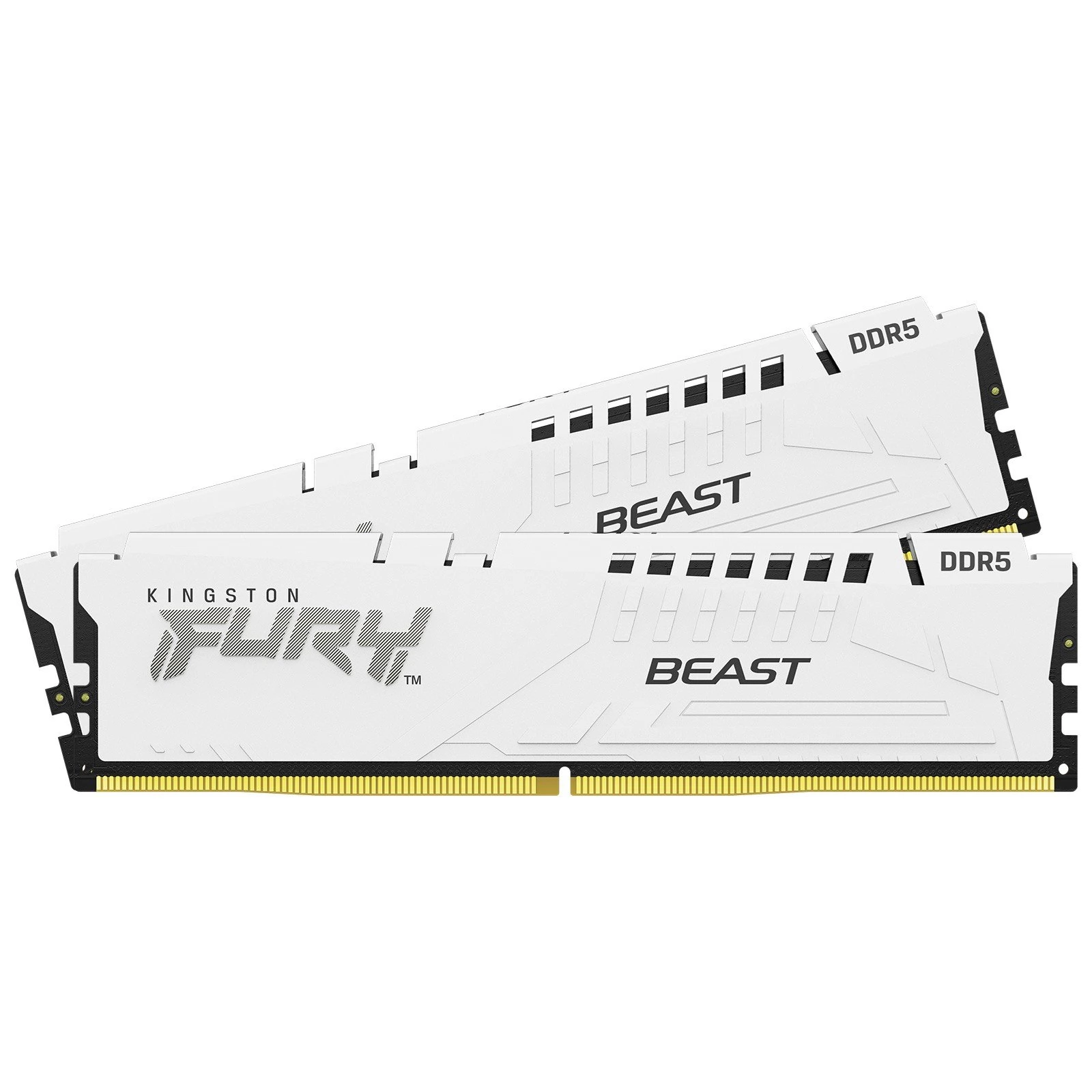 Оперативная память 32GB DDR5 6000MHz Kingston Fury Beast White (KF560C36BWE2K2-32) (2x16GB KIT)