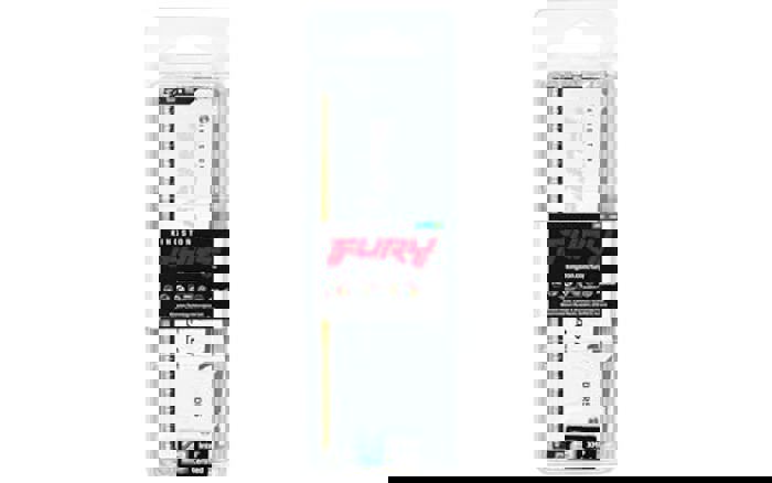 Оперативная память 32GB DDR5 6000MHz Kingston Fury Beast White RGB (KF560C30BWEA-32)