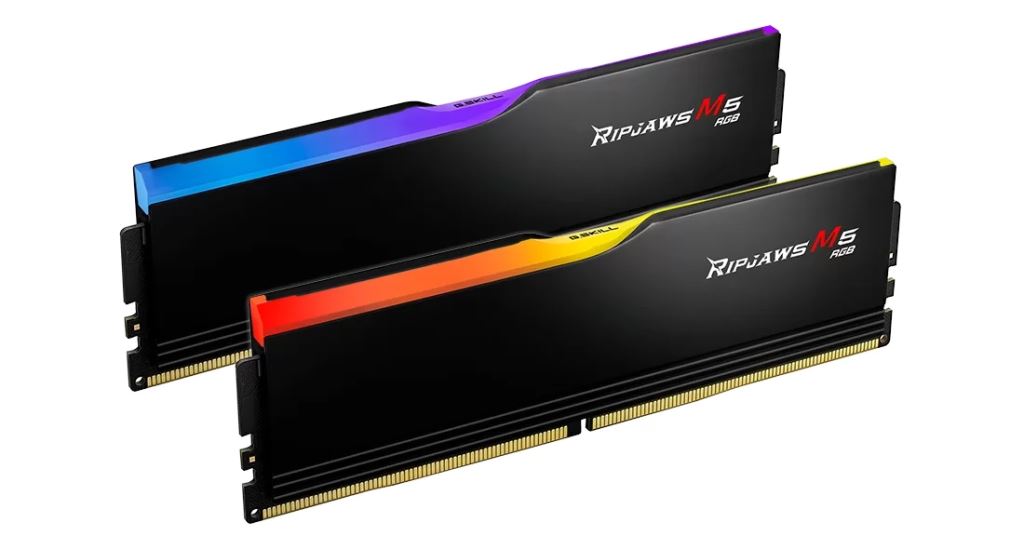 Оперативная память 32GB DDR5 6800MHz G.Skill Ripjaws S5 (F5-6800J3445G16GX2-RS5K) (2x16GB KIT)