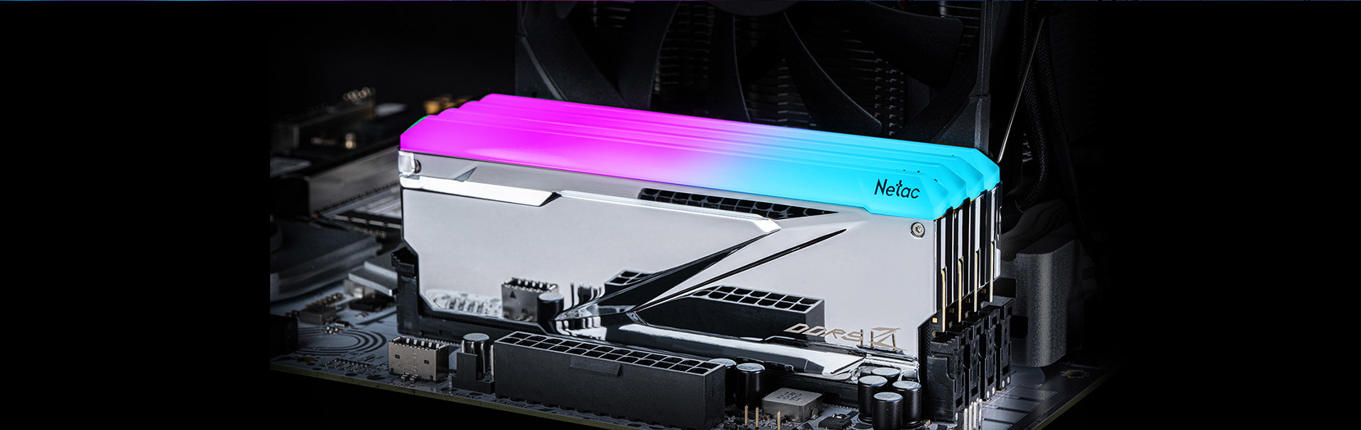 Оперативная память 32GB DDR5 7600MHz Netac Z RGB (NTZED5P76DP-32S) (2x16GB KIT)