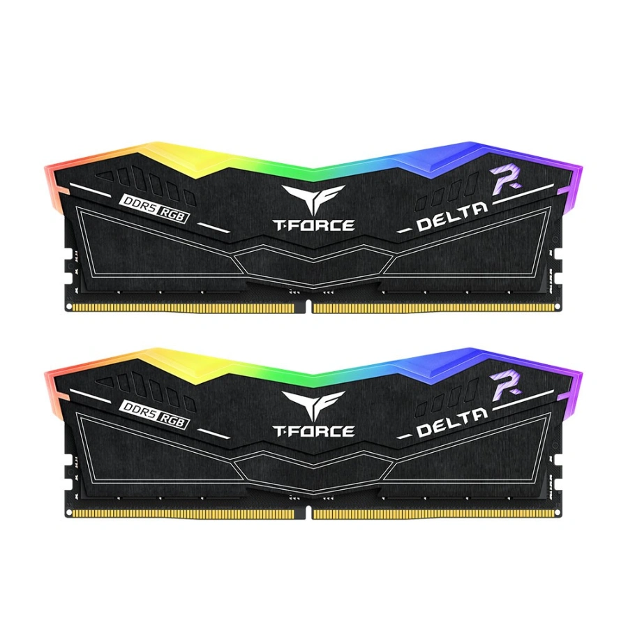 Оперативная память 32GB DDR5 7800MHz Team T-Force Delta RGB (FF3D532G7800HC38DDC01) (2x16GB KIT)