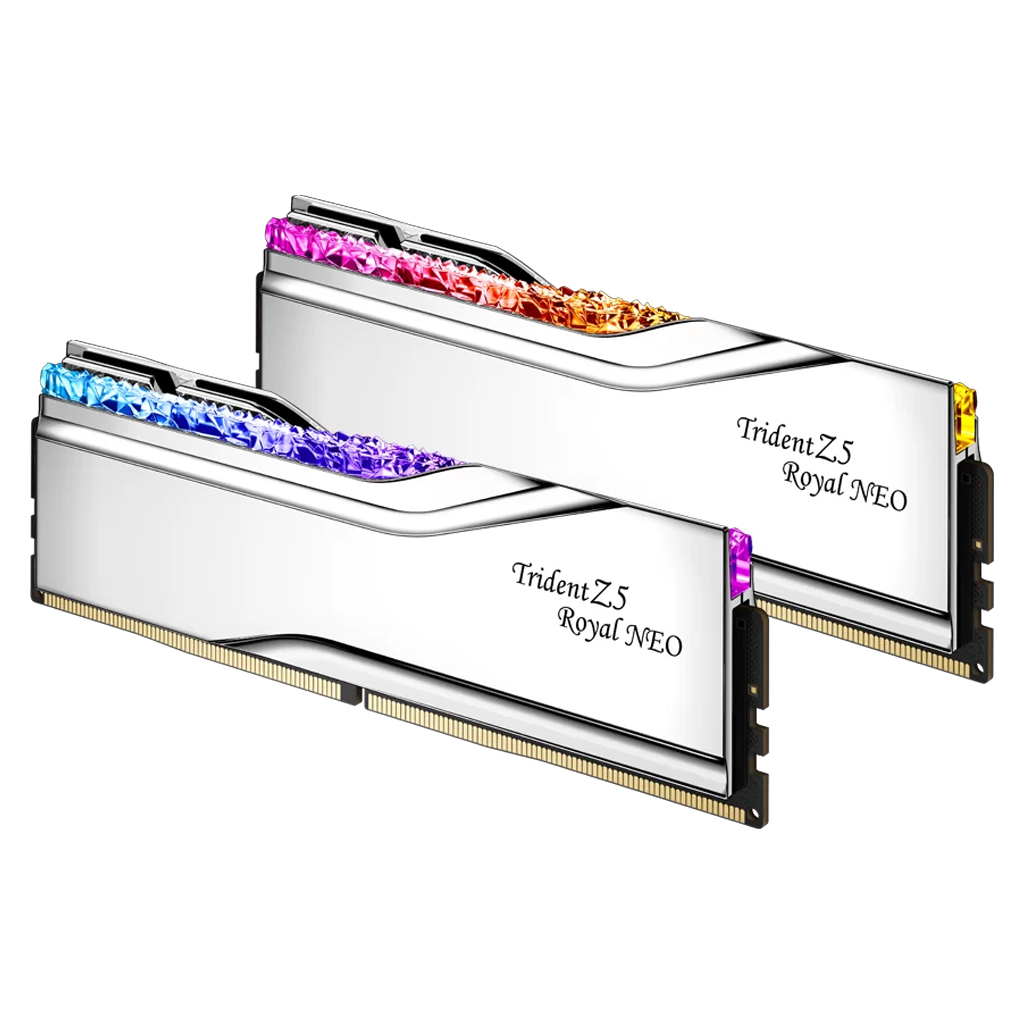 Оперативная память 64GB DDR5 6000MHz G.Skill Trident Z5 Royal Neo RGB (F5-6000J3036G32GX2-TR5NS) (2x32GB KIT)