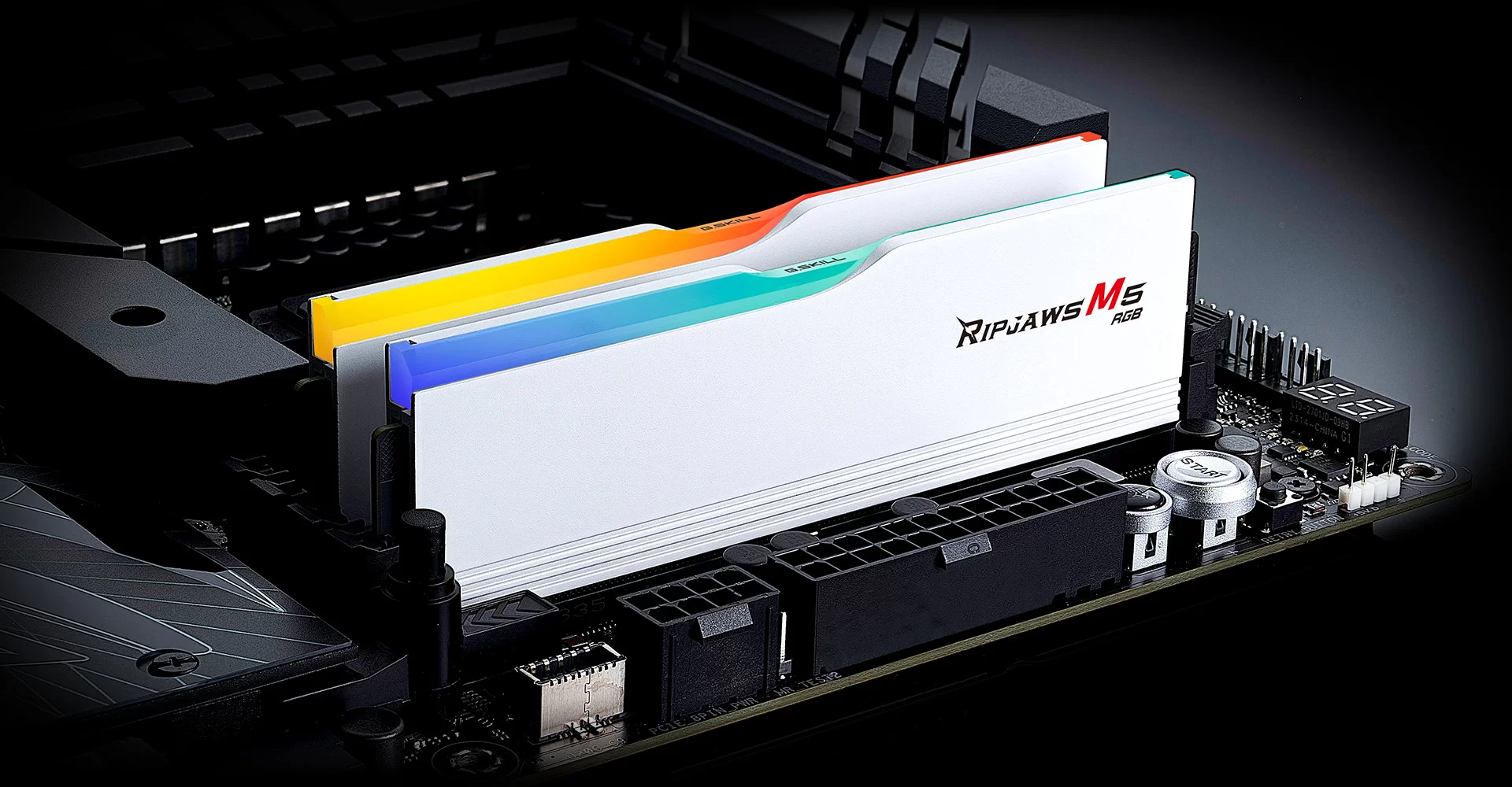 Оперативная память 96GB DDR5 6400MHz G.Skill Ripjaws M5 RGB (F5-6400J3239F48GX2-RM5RW) (2x48GB KIT)