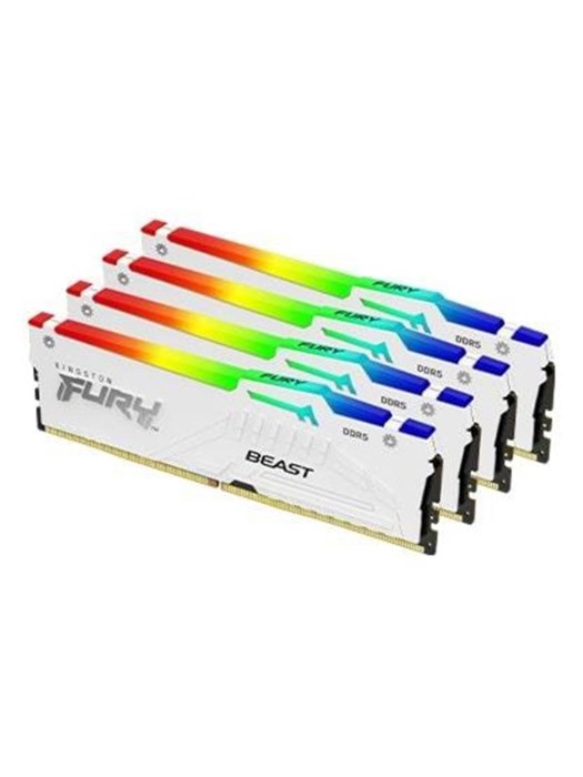 Оперативная память 128GB DDR5 5600MHz Kingston Fury Beast Black (KF556C40BBK4-128) (4x32GB KIT)