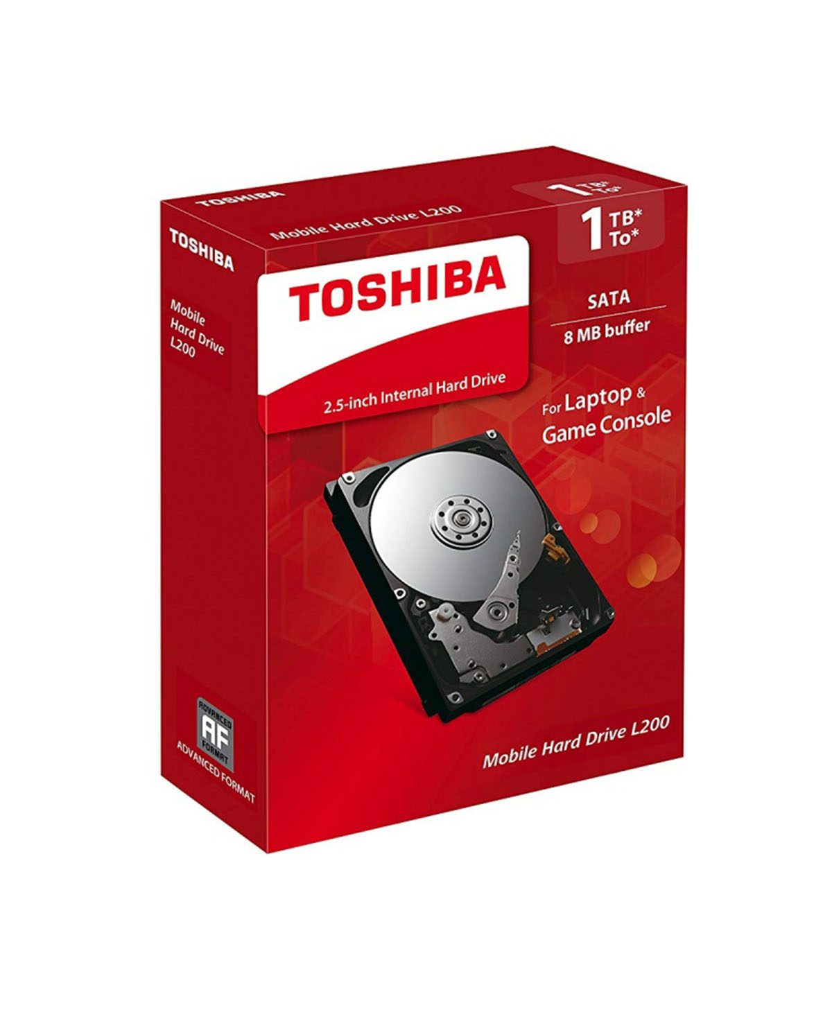 Жёсткий диск 1TB SATA-III Toshiba L200 (HDWL110UZSVA) OEM