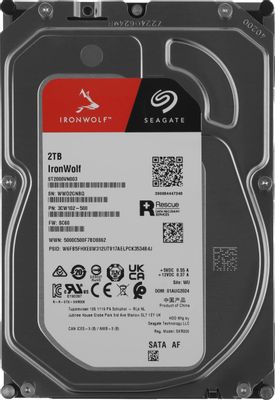 Жёсткий диск 2TB SATA-III Seagate IronWolf (ST2000VN003)