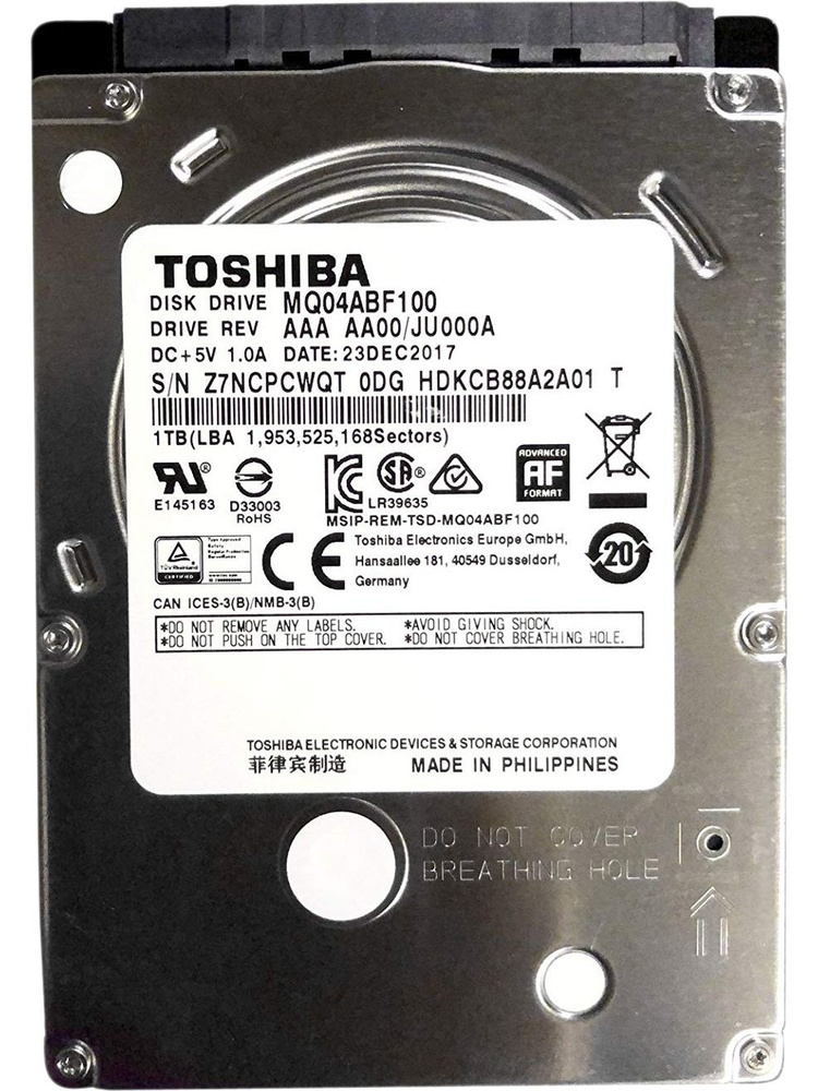 Жёсткий диск 2TB SATA-III Toshiba MQ04 (MQ04ABD200)