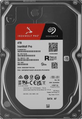 Жёсткий диск 4TB SATA-III Seagate IronWolf Pro (ST4000NT001)
