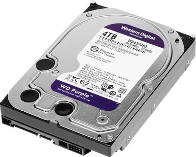 Жёсткий диск 4TB SATA-III WD Purple (WD43PURZ)