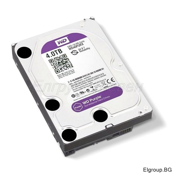 Жёсткий диск 4TB SATA-III WD Purple (WD44PURZ)