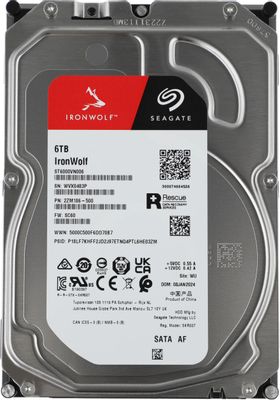 Жёсткий диск 6TB SATA-III Seagate IronWolf (ST6000VN006)