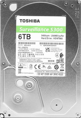 Жёсткий диск 8TB SATA-III Toshiba S300 (HDET02LZSA51)