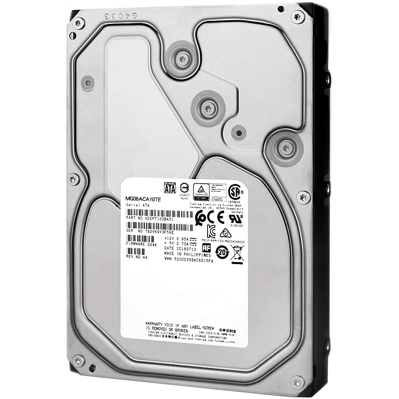 Жёсткий диск 10TB SATA-III Toshiba Enterprise (MG06ACA10TE)
