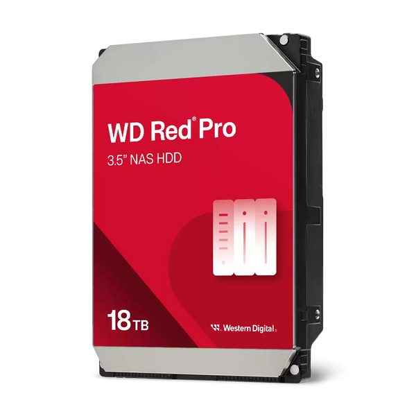 Жёсткий диск 18TB SATA-III WD Red Pro (WD181KFGX)