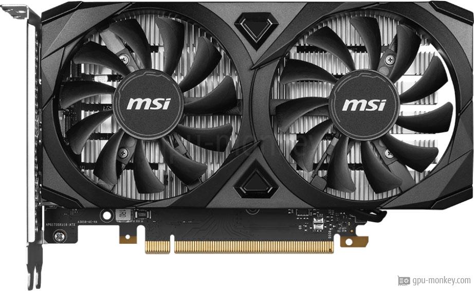 Видеокарта NVIDIA GeForce RTX 3050 MSI 6GB (RTX 3050 VENTUS 2X E 6G OC)