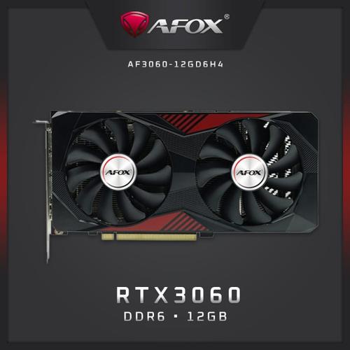 Видеокарта NVIDIA GeForce RTX 3060 AFOX 12GB (AF3060-12GD6H7-V4)
