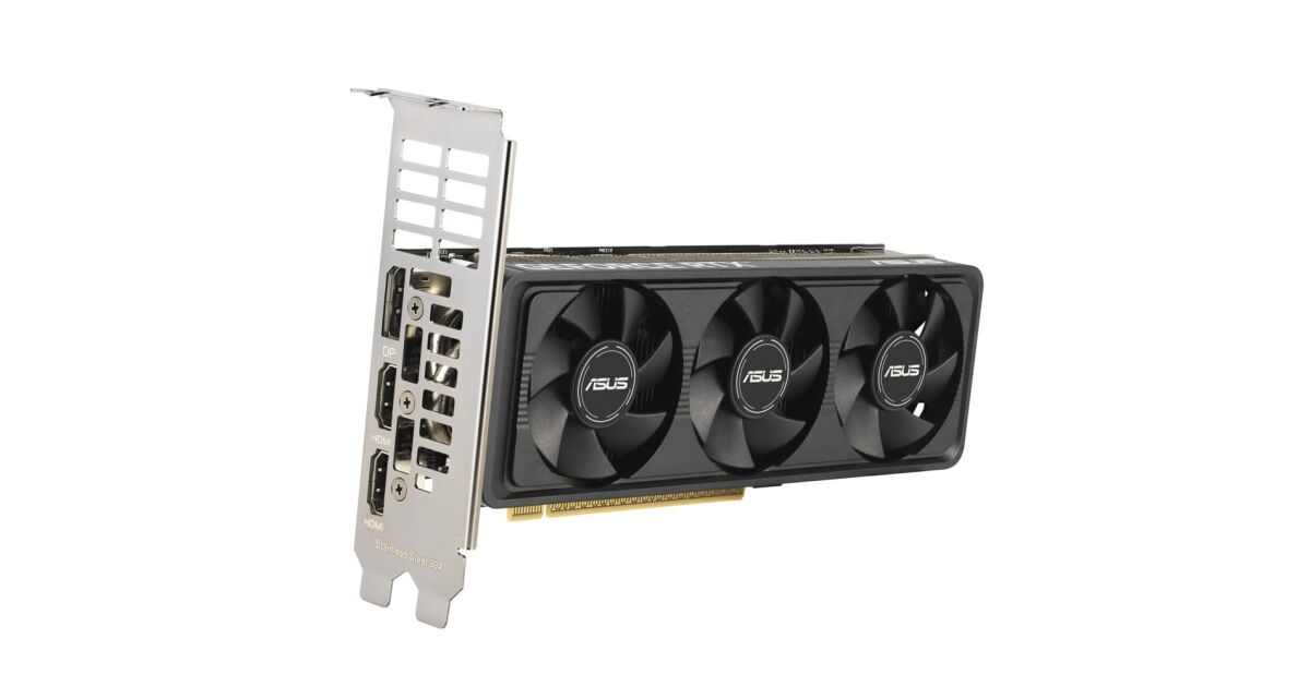 Видеокарта NVIDIA GeForce RTX 5060 ASUS LP BRK 8GB OC (RTX5060-O8G-LP-BRK)