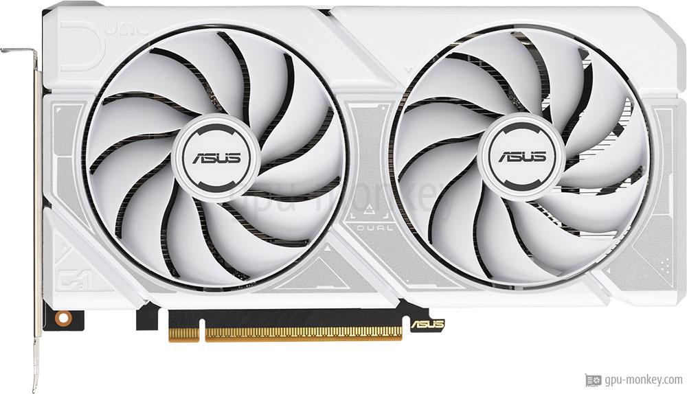 Видеокарта NVIDIA GeForce RTX 5060 Ti ASUS Dual White OC 16GB (DUAL-RTX5060TI-O16G-WHITE)