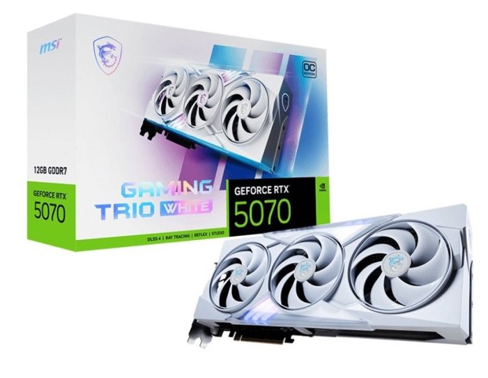 Видеокарта NVIDIA GeForce RTX 5070 MSI OC 12GB (RTX 5070 12G VENTUS 2X OC)