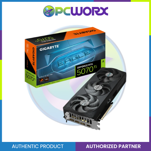Видеокарта NVIDIA GeForce RTX 5070 Ti Gigabyte EAGLE OC SFF 16GB (GV-N507TEAGLE OC-16GD)