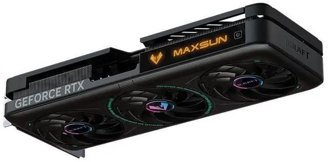 Видеокарта NVIDIA GeForce RTX 5070 Ti Maxsun iCraft OC 16GB (MS-RTX5070Ti iCraft OC16G)