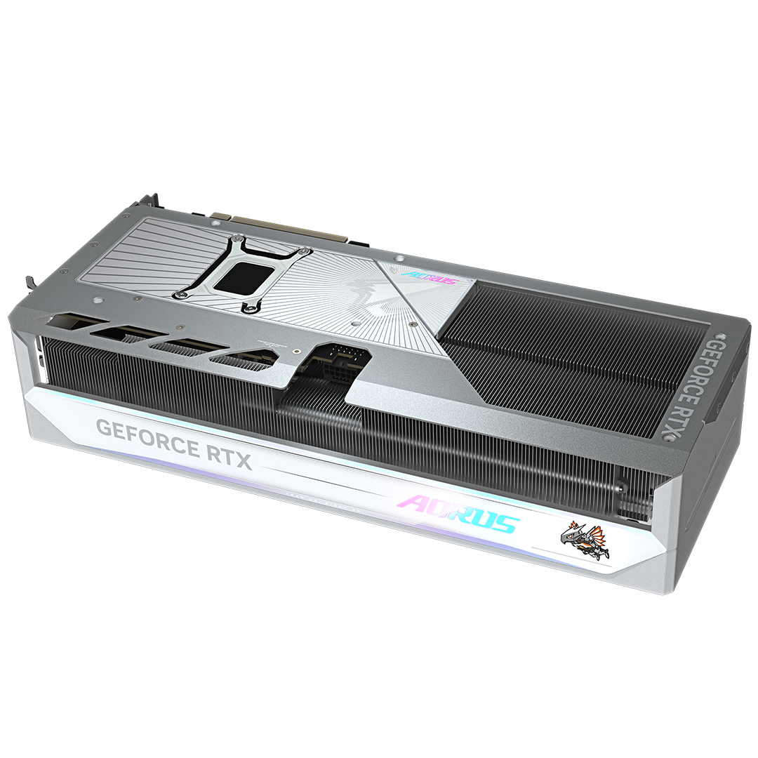 Видеокарта NVIDIA GeForce RTX 5080 Gigabyte AORUS MASTER ICE OC 16GB (GV-N5080AORUSM ICE-16GD)