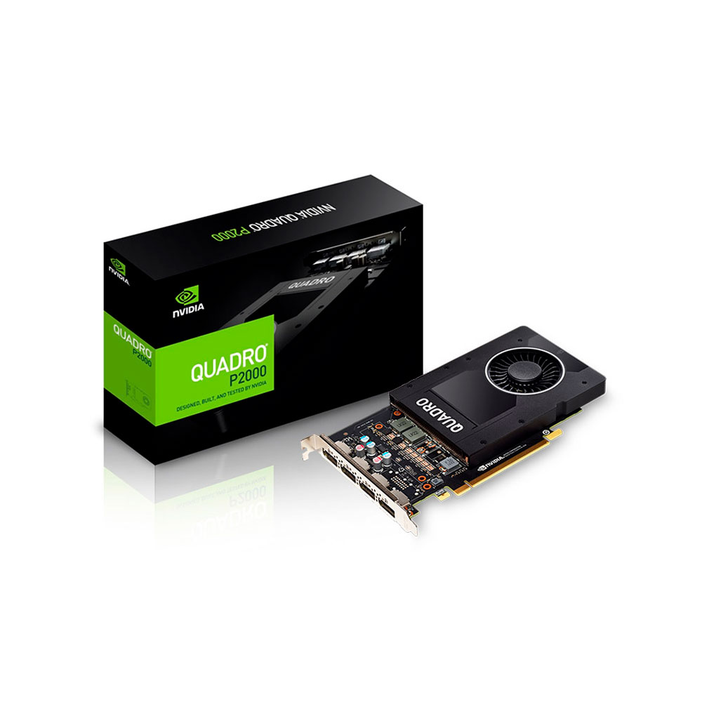 Видеокарта NVIDIA Quadro P2000 PNY 5GB (VCQP2000-SB)