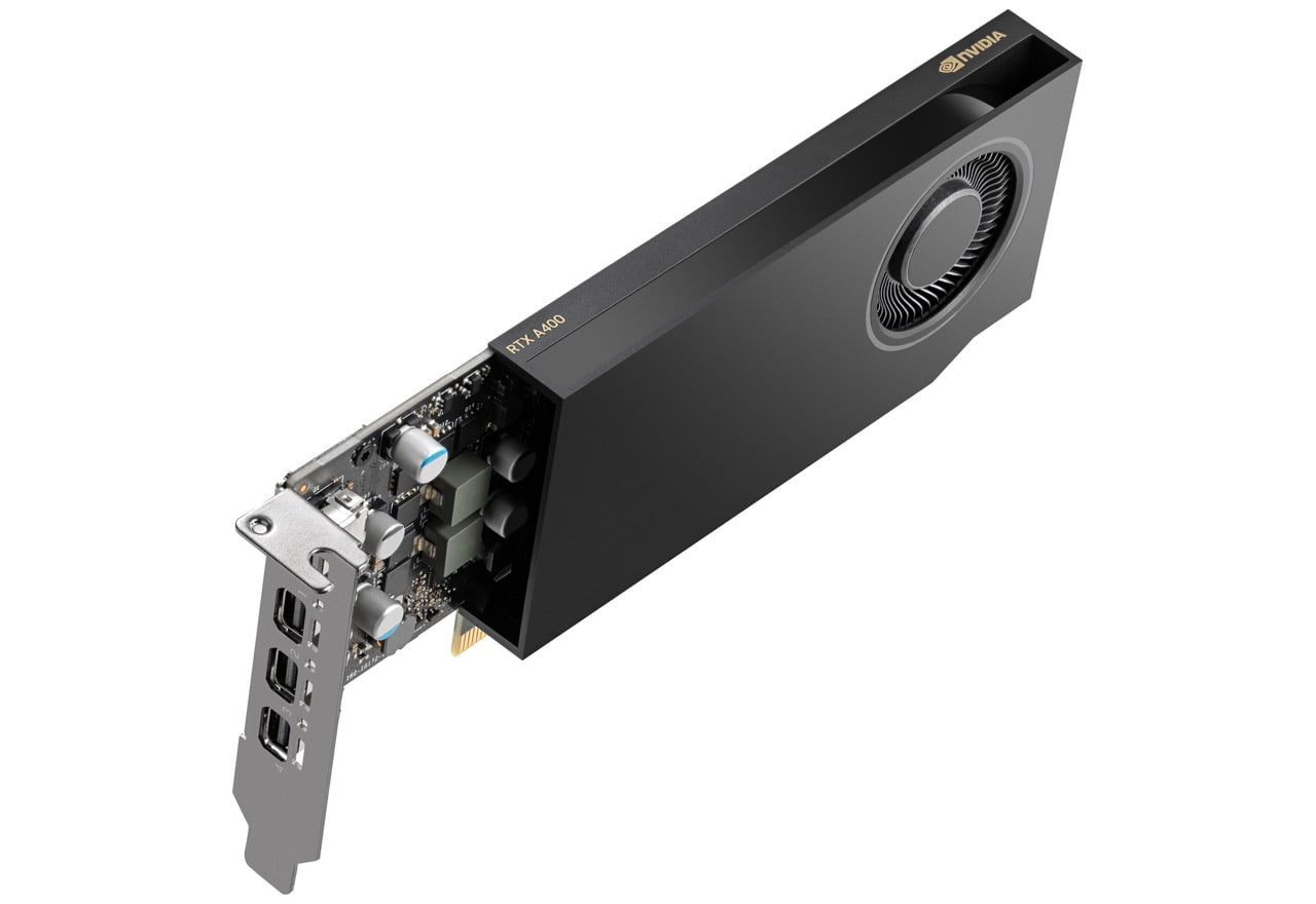 Видеокарта NVIDIA Quadro RTX A400 4GB (900-5G172-2260-000)