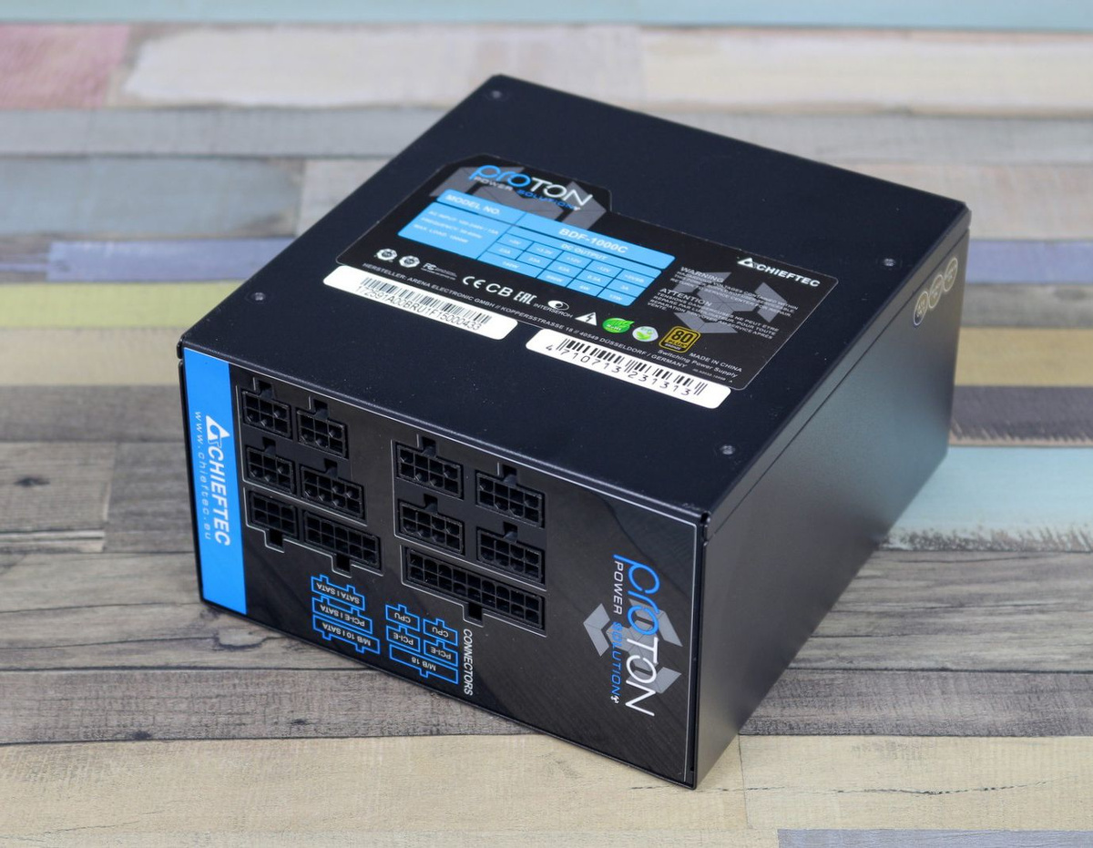 Блок питания 1000W Chieftec Proton (BDF-1000C)