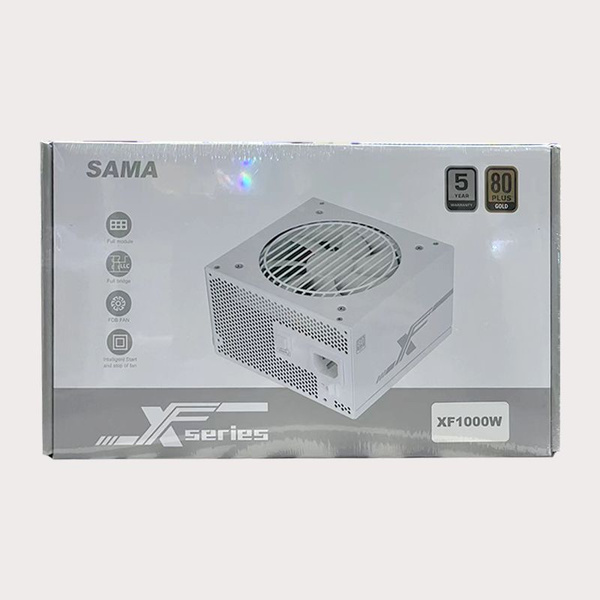 Блок питания 1000W SAMA P1000 (P1000-BKPFF001-EU)