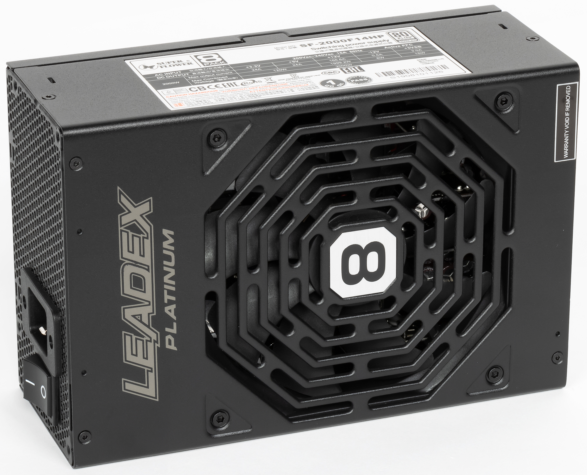 Блок питания 2000W Super Flower Leadex Platinum (SF-2000F14HP)