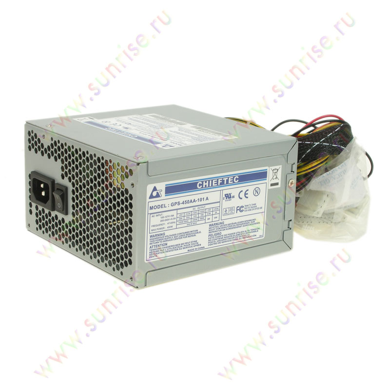 Блок питания 450W Chieftec (GPS-450A8)