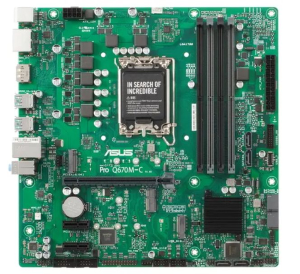 Материнская плата ASUS PRO Q670M-C-CSM
