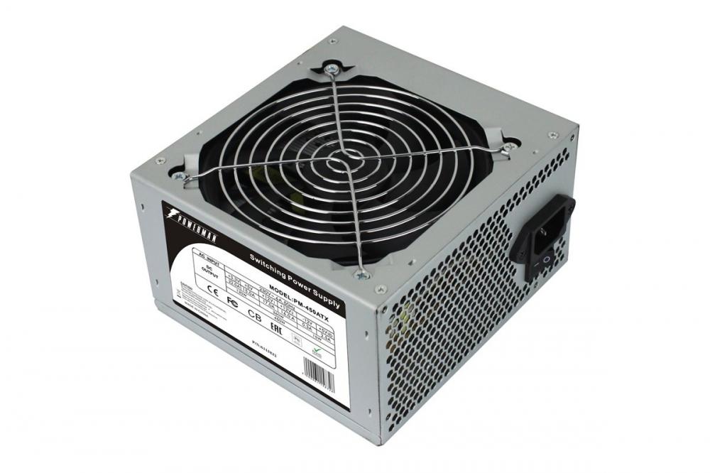 Блок питания 450W PowerMan PM-450TFX 80мм OEM