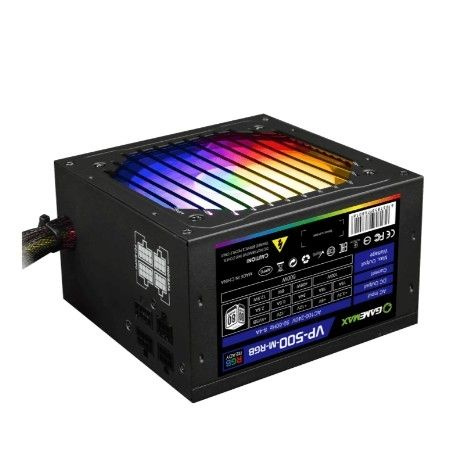 Блок питания 500W GameMax VP-500-RGB-MODULAR