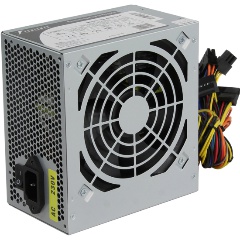 Блок питания 500W PowerMan PM-500ATX-F Black OEM