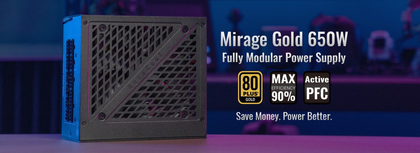 Блок питания 650W AeroCool Mirage Gold 650W Fully Modular